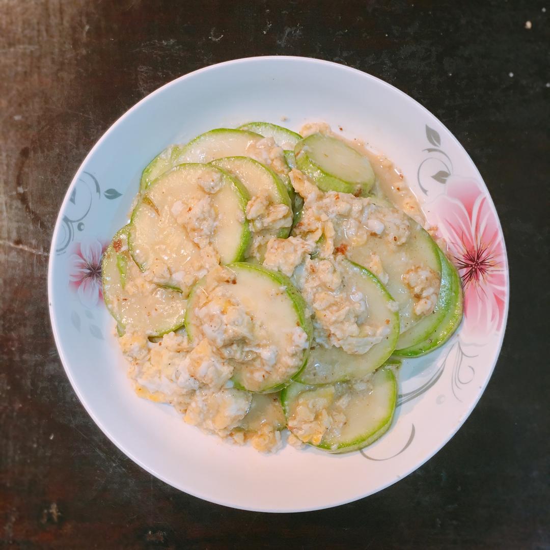 西葫芦炒蛋