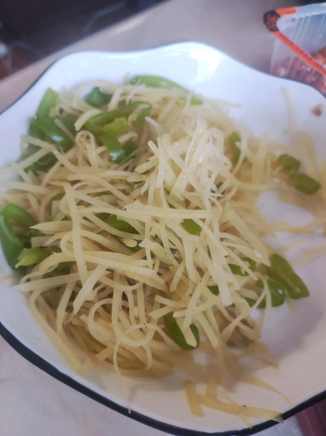 你炒的土豆丝和别人炒的土豆丝