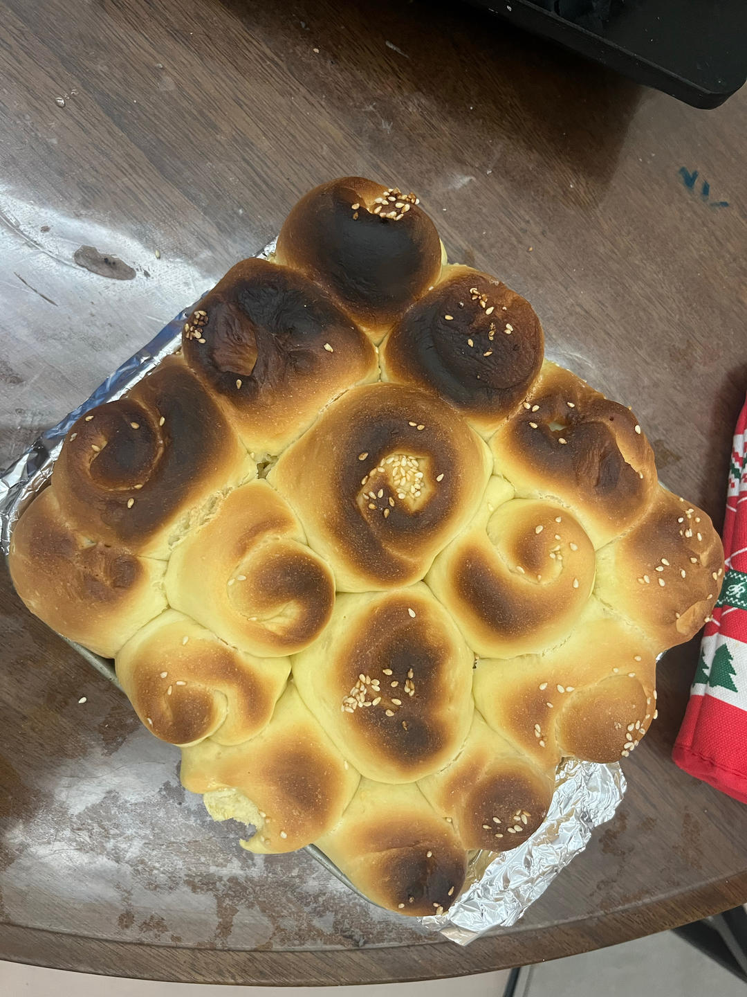 脆底蜂蜜小面包