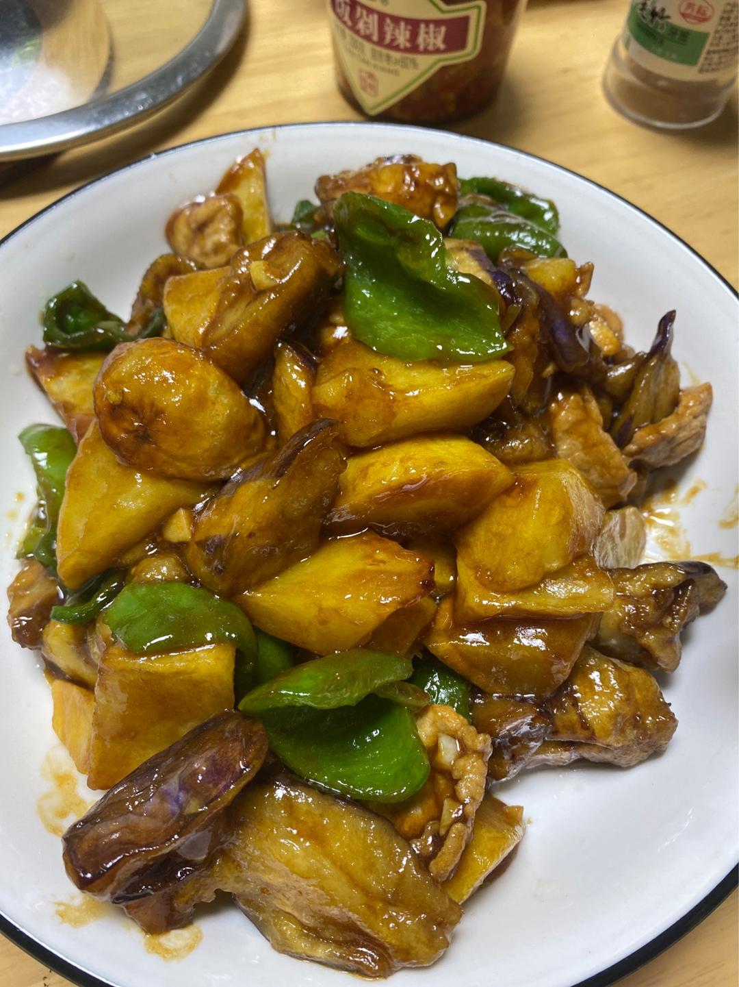 超级下饭的地三鲜