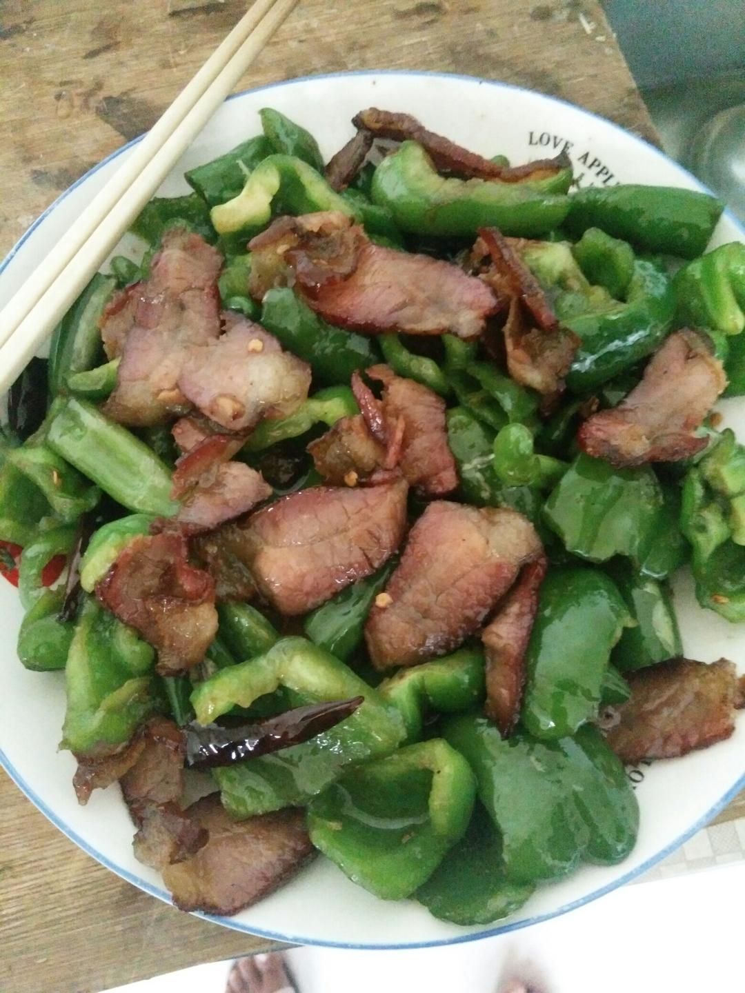青椒炒腊肉