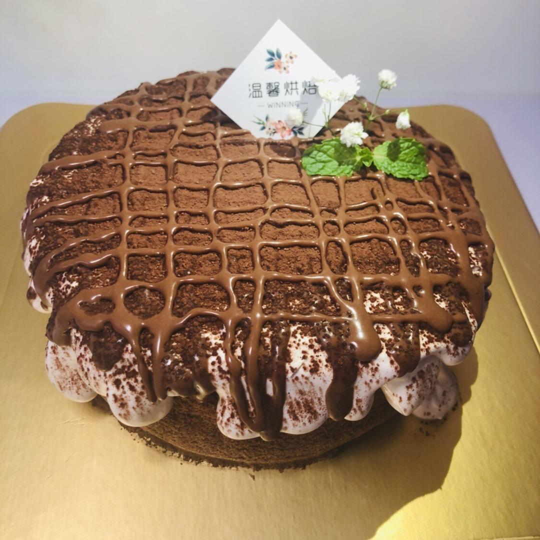 #视频教程#有灵魂的脏脏蛋糕，戚风生涯的巅峰之作，劣狐狐烘焙
