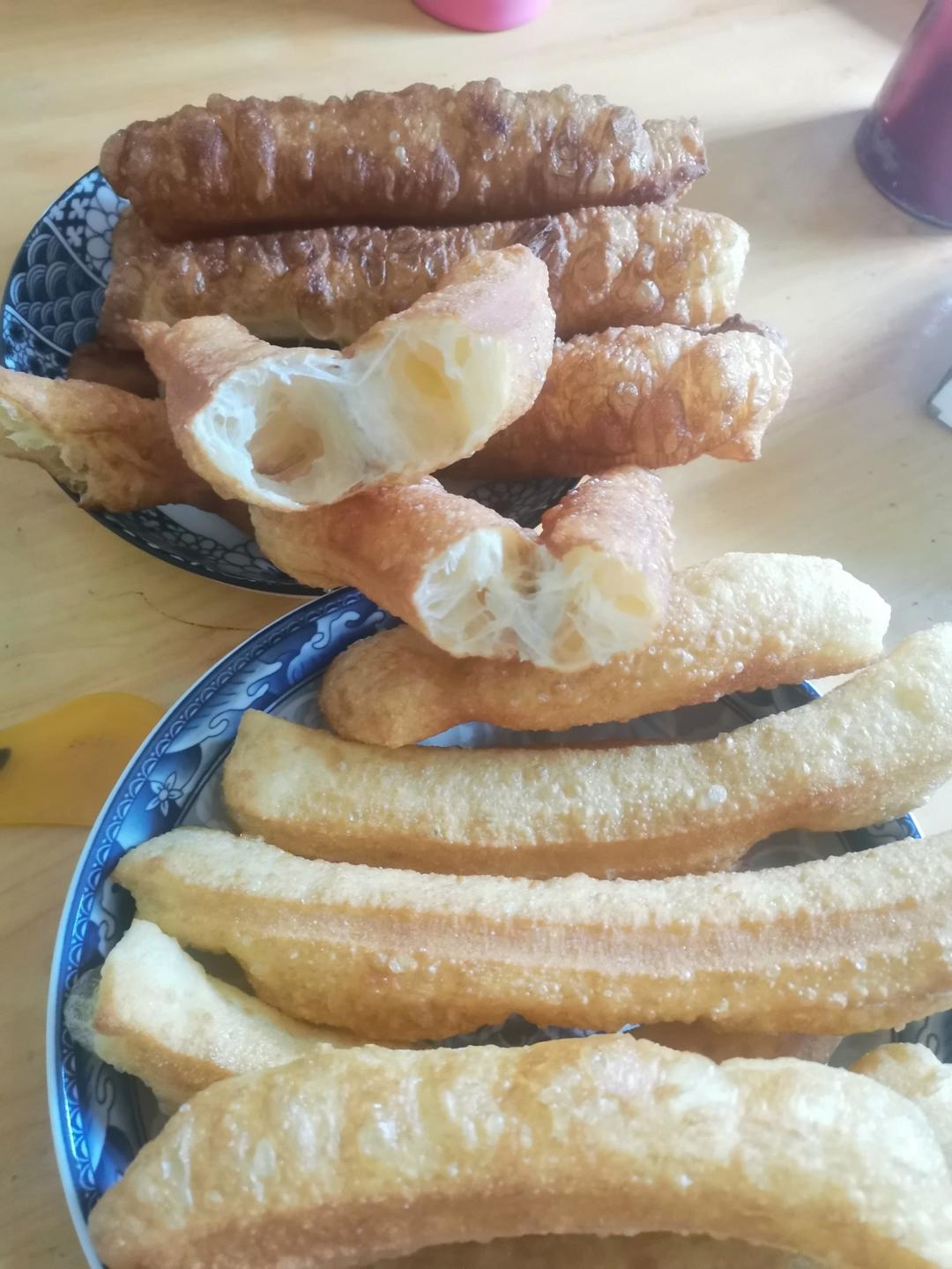 一次成功自制油条