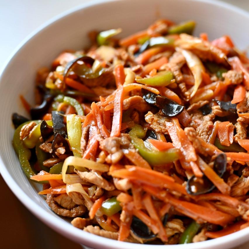 超级下饭鱼香肉丝（不辣版）