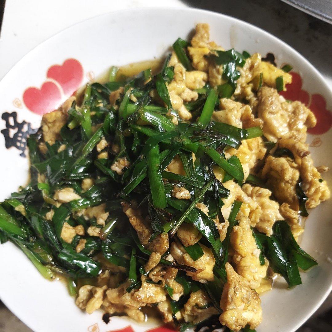 韭菜炒鸡蛋
