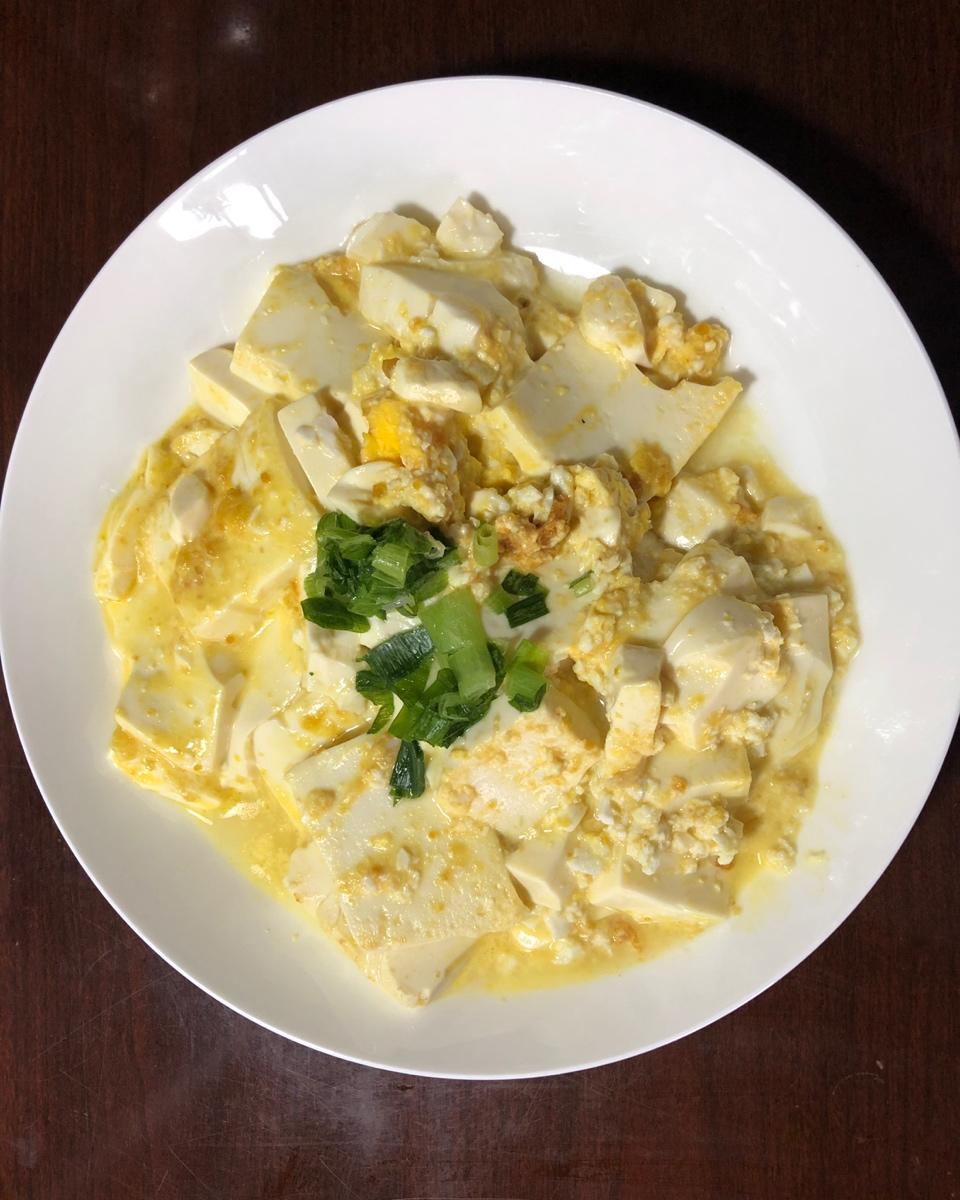 咸鸭蛋豆腐