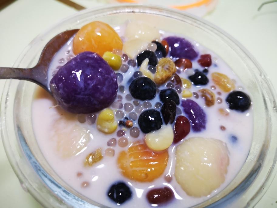 夏日饮品鲜芋仙芋圆（最详教程）的做法