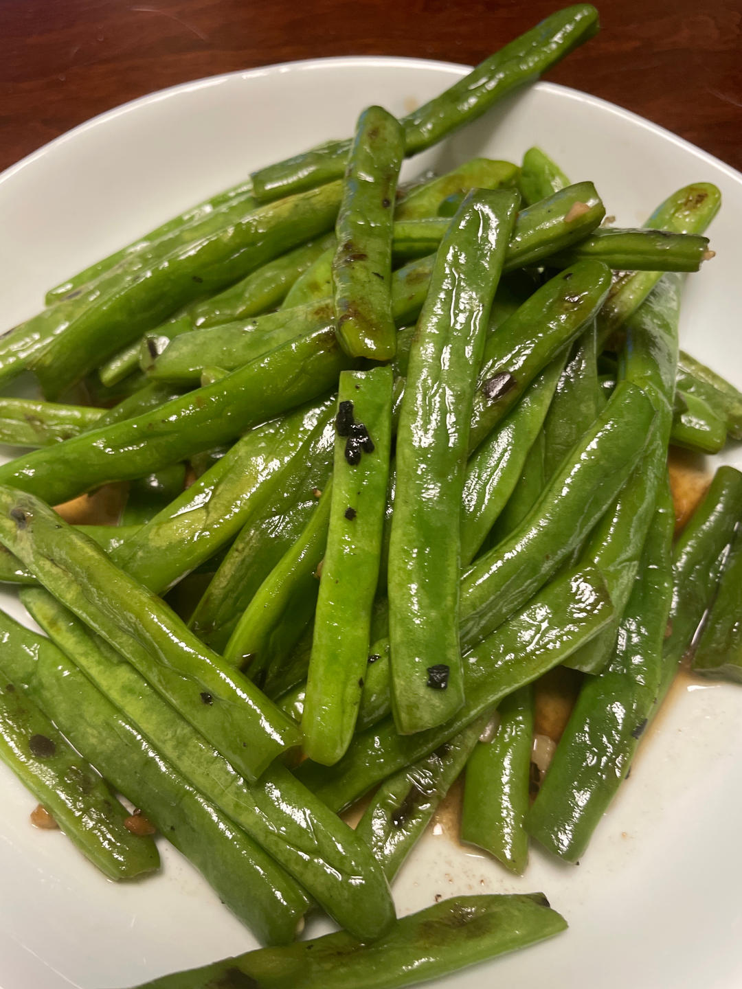 家常小炒四季豆，蔬菜就是要清爽鲜甜