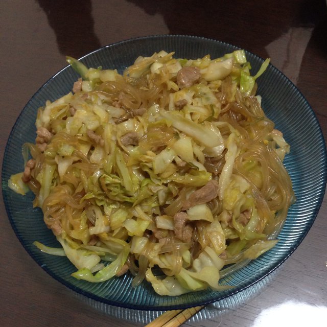 大头菜炒粉条
