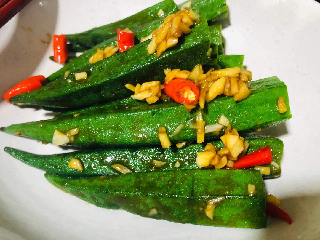 减脂营养健康|白灼秋葵|