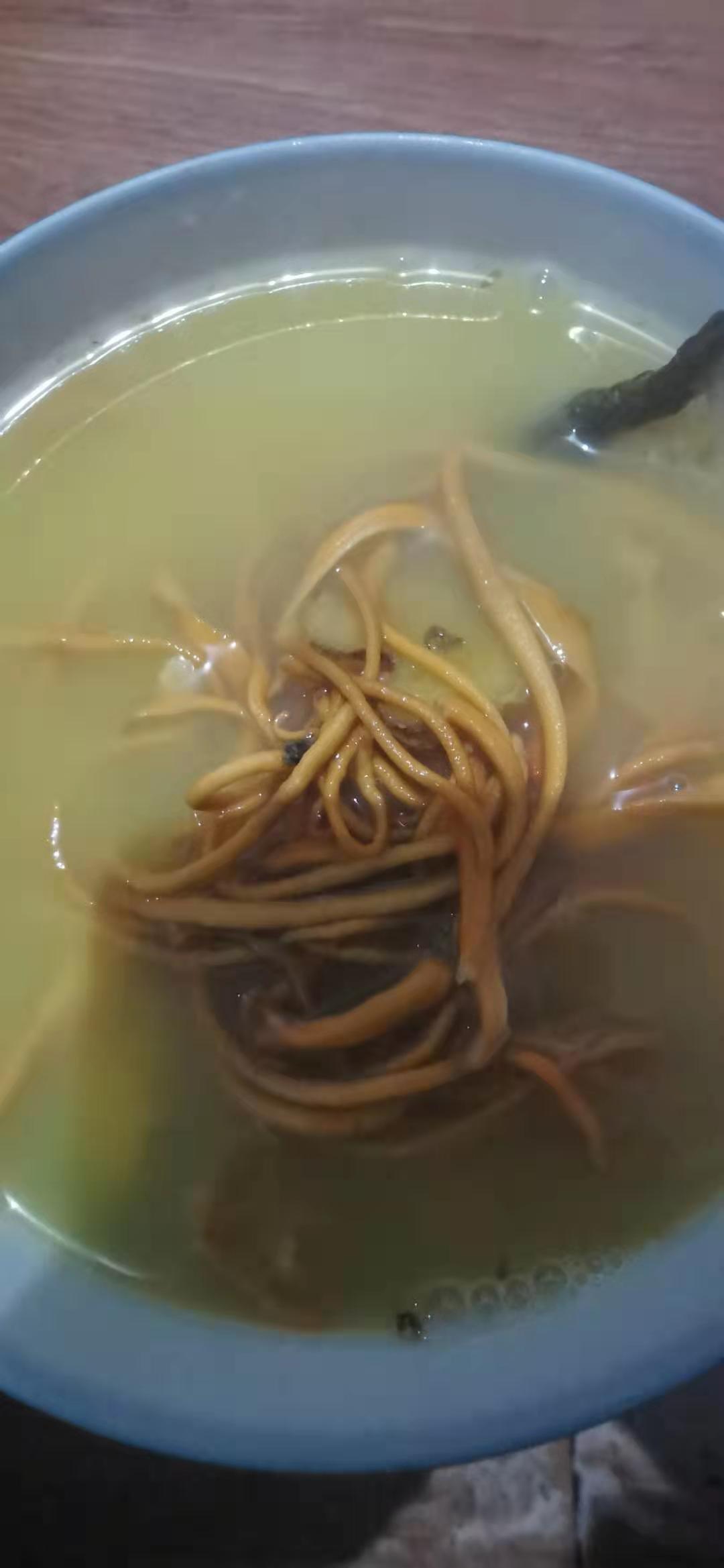 ～虫草花鲫鱼汤～