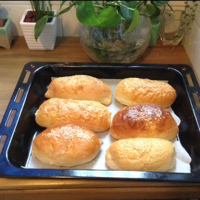 肉松沙拉酱面包（65度汤种）