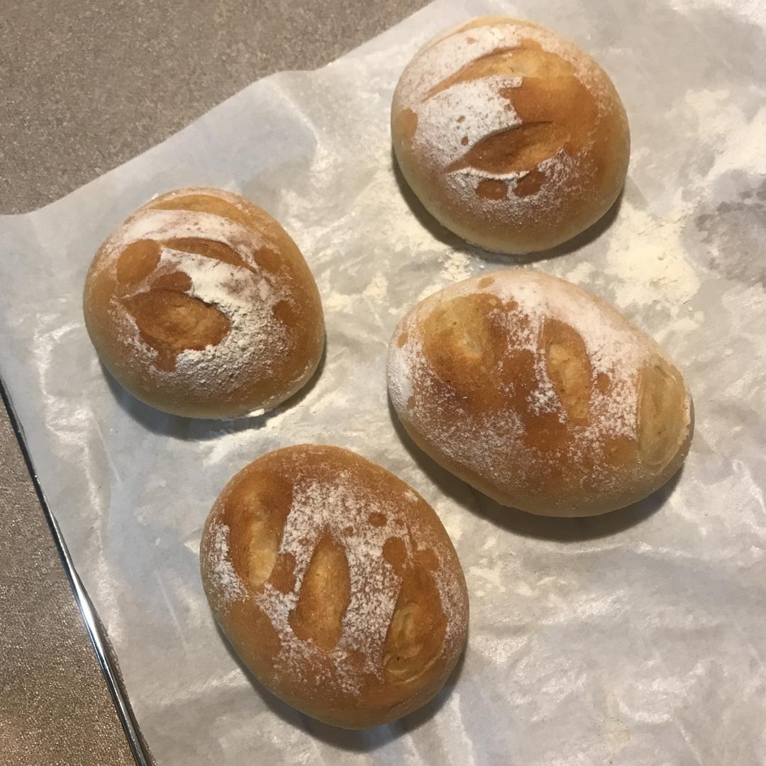 德式小餐包 Brötchen （液种法）