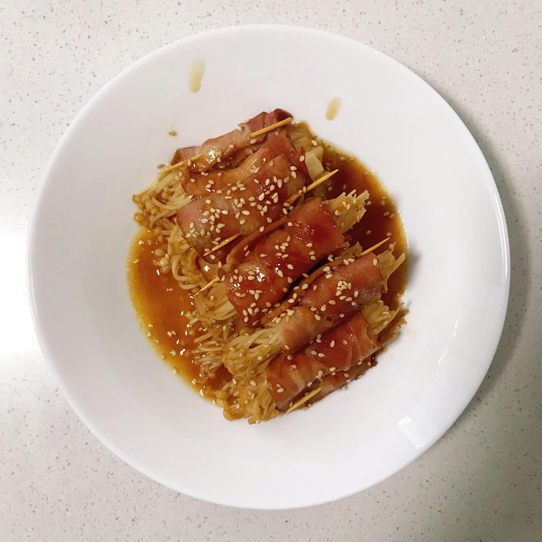 金针菇培根卷