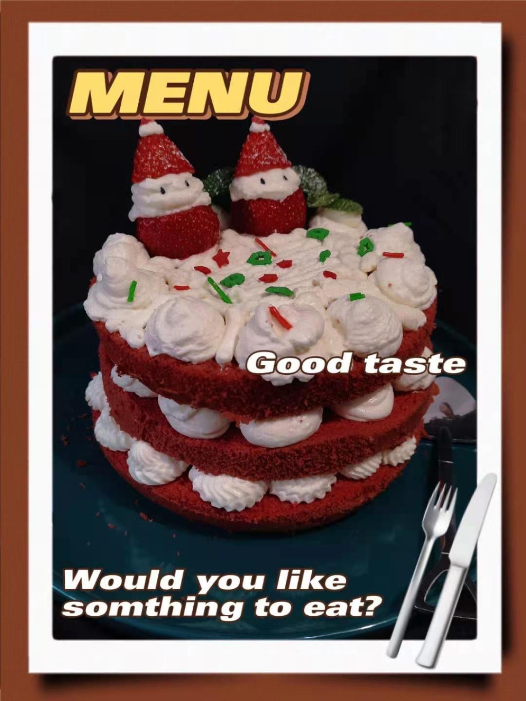 红丝绒戚风蛋糕！6寸戚风蛋糕胚！ 无泡打粉改良剂！在家轻松做出高颜值蓬松细腻的蛋糕