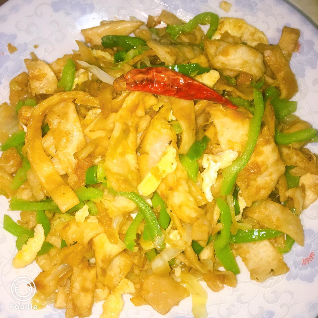 鸡蛋炒饼