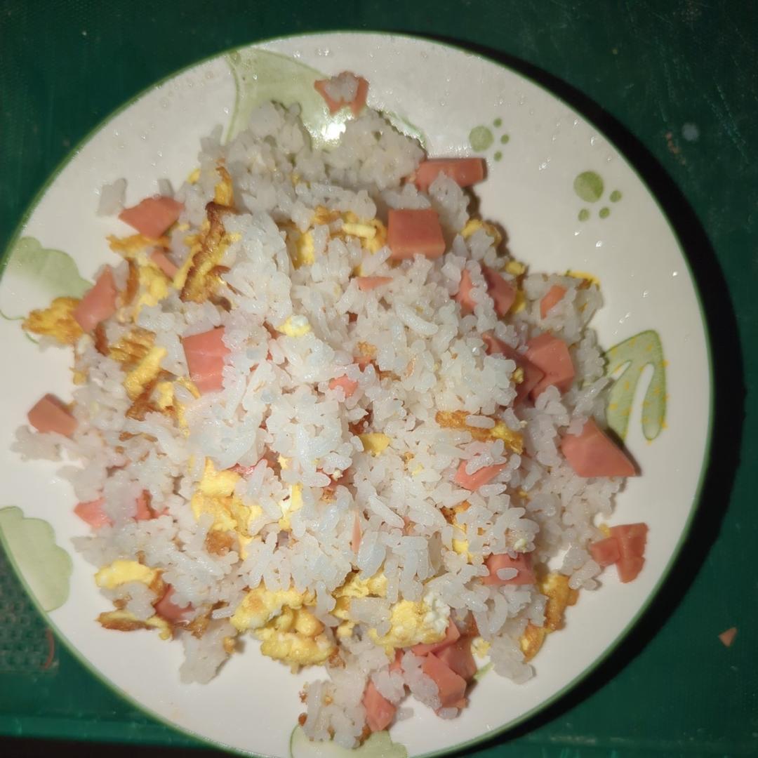 炒米饭蛋炒饭二十分钟快手家常