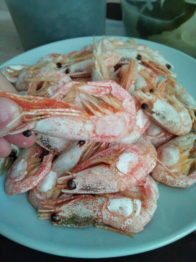 茶茶注册了做的快手超美味的微波炉烤北极虾基围虾