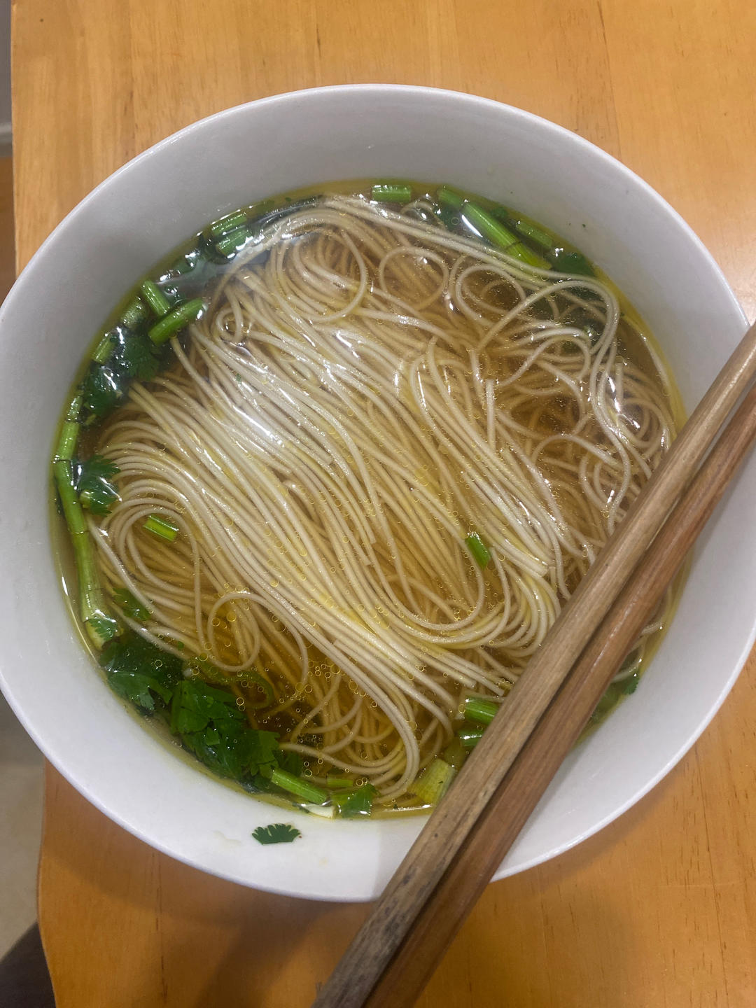 快手早餐-酱汤面，汤都喝光