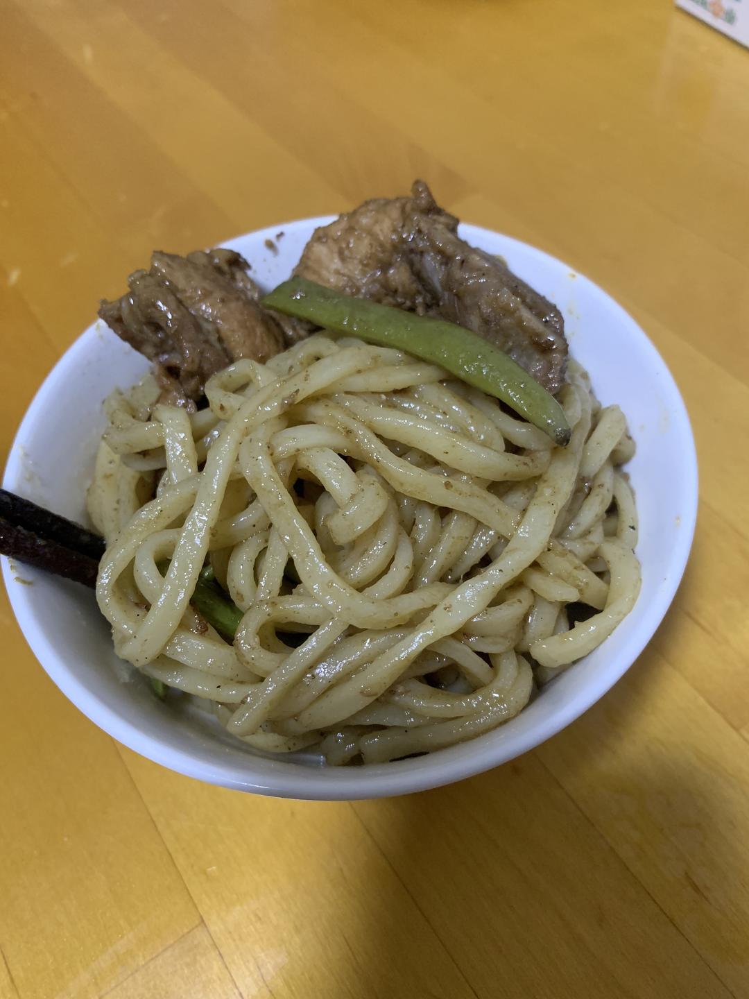 豆角焖面