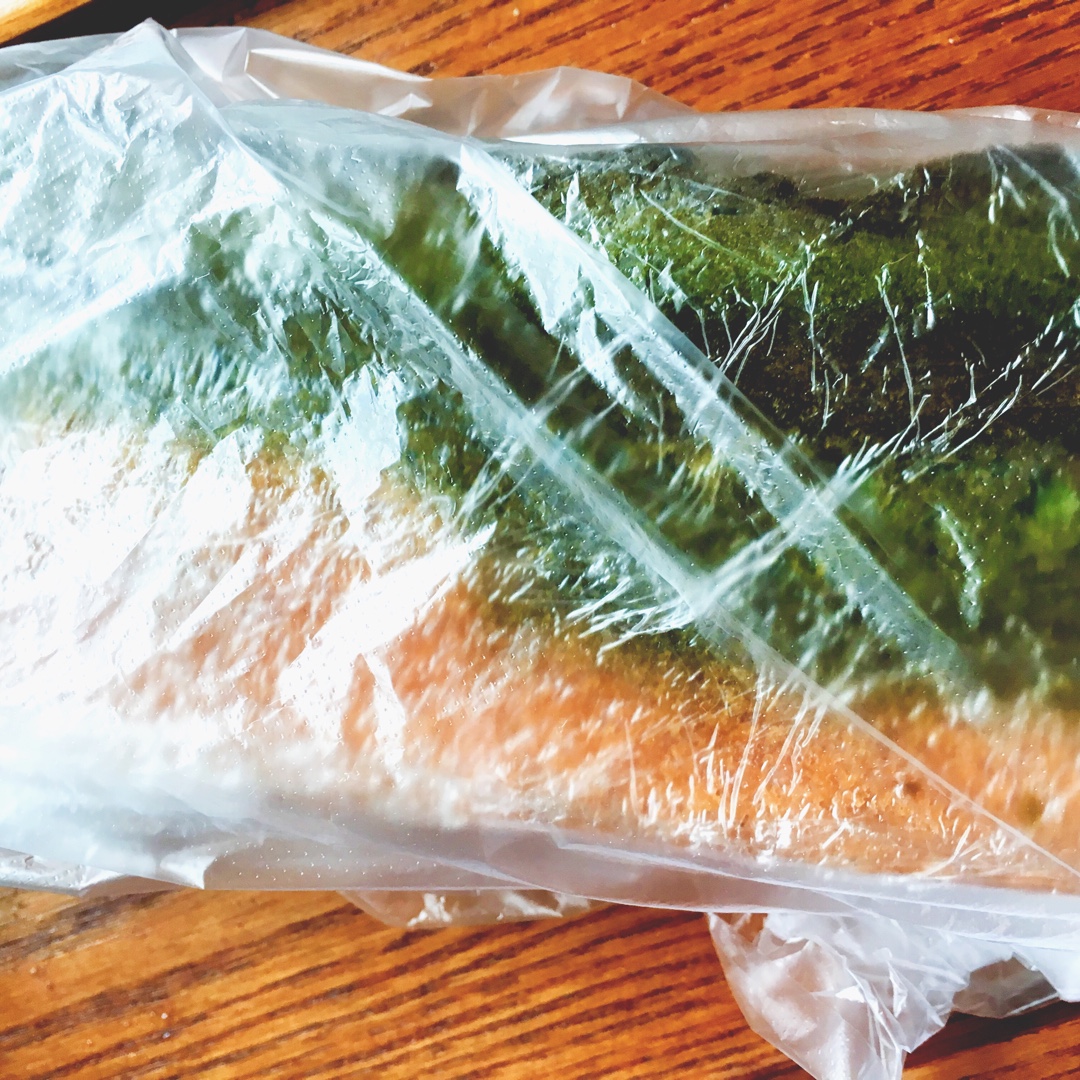 香草&抹茶双拼磅蛋糕（白菜磅）