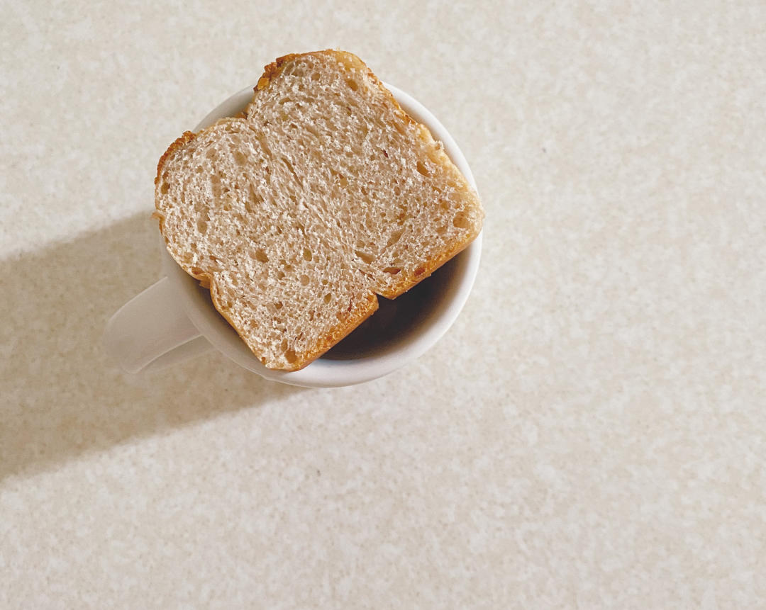 《银座顶级吐司》—— 核桃吐司（烫种制法）