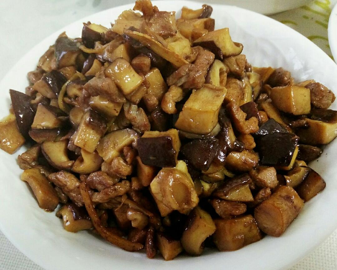 香菇肉粒的做法