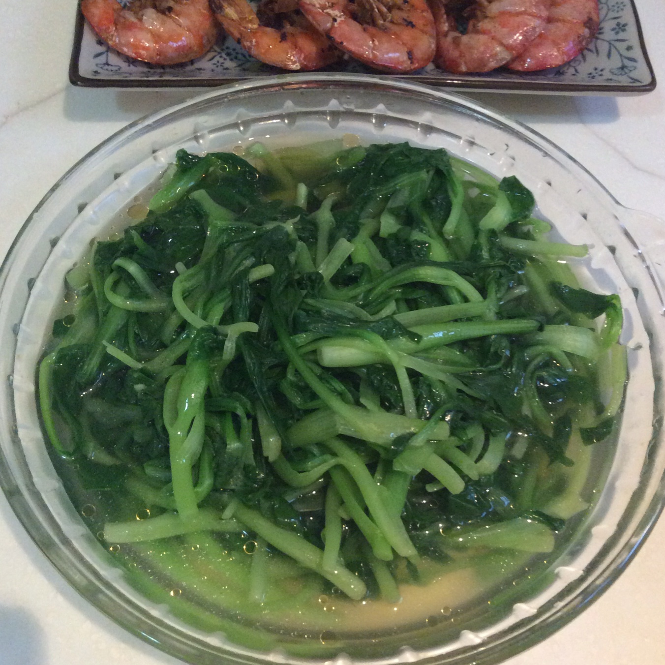 上汤鸡毛菜