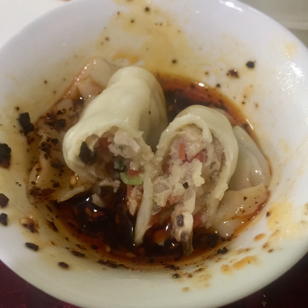 香菇猪肉胡萝卜饺子