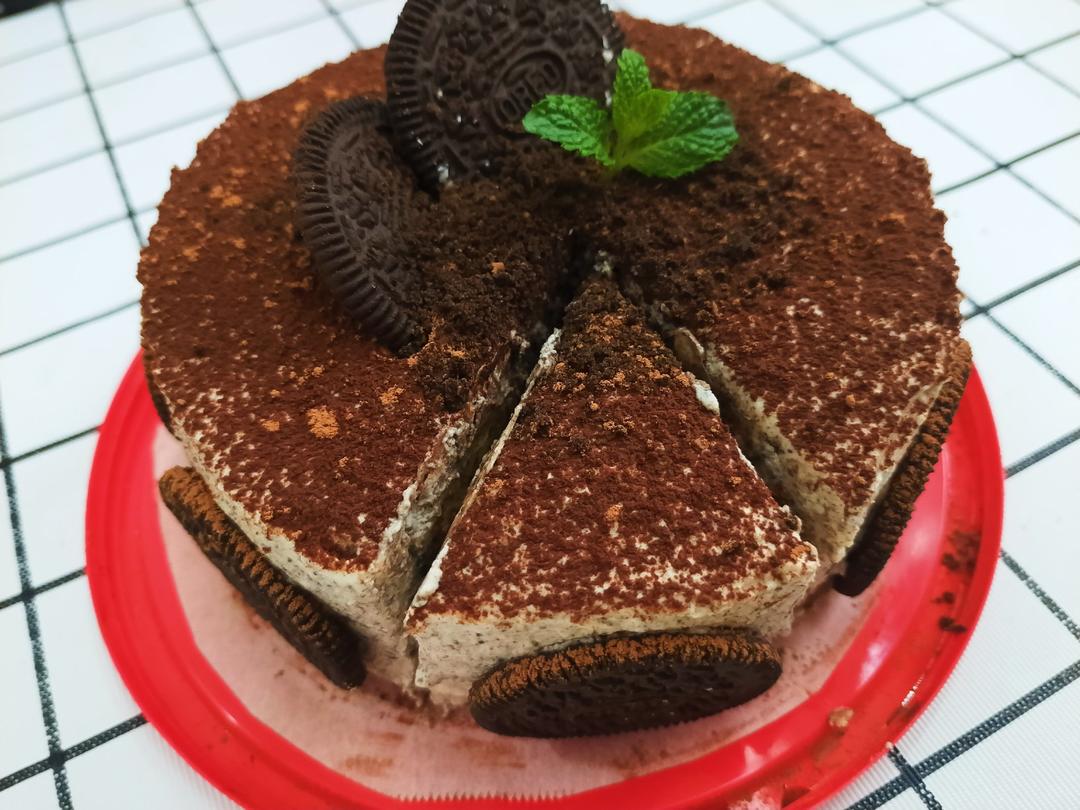 6寸奥利奥咸奶油蛋糕