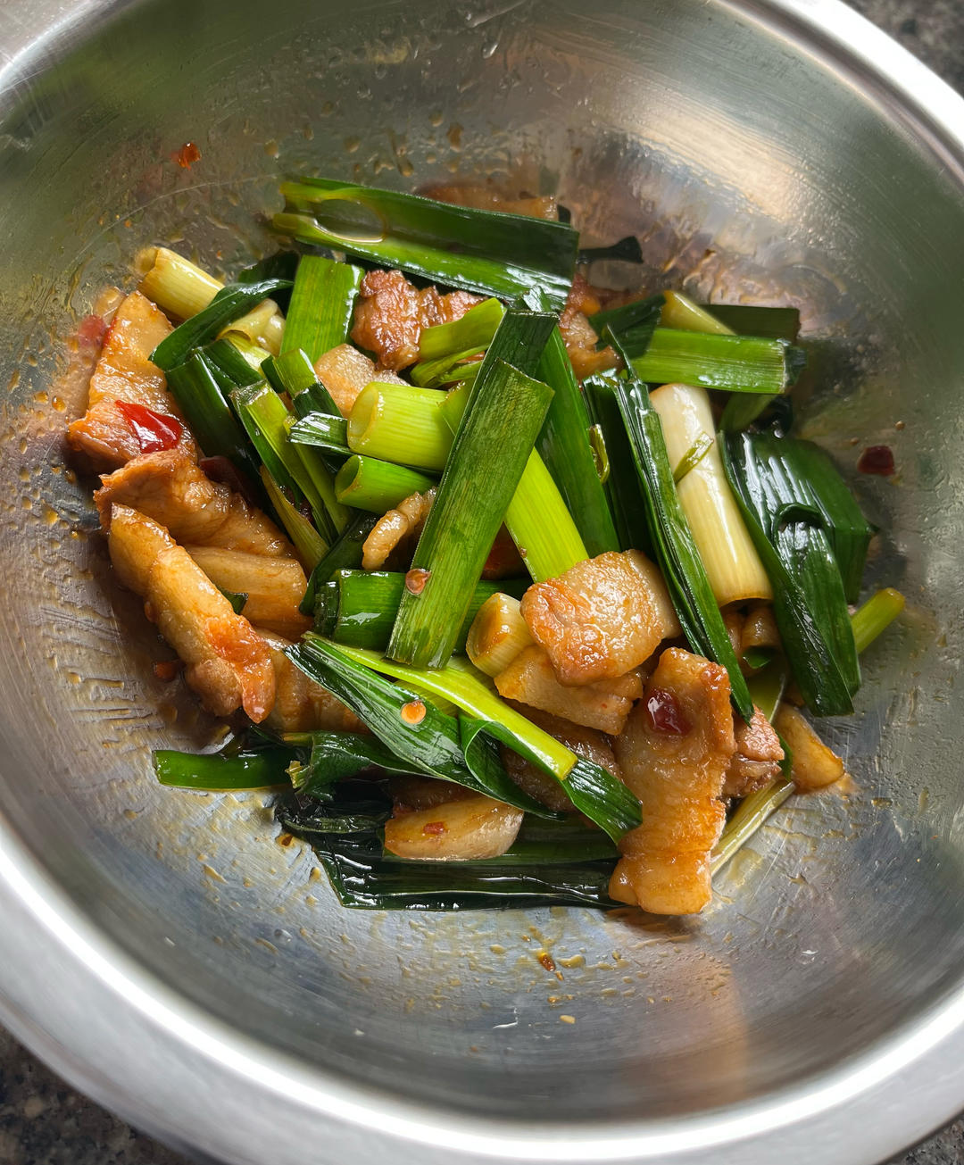 蒜苗回锅肉——经典川菜