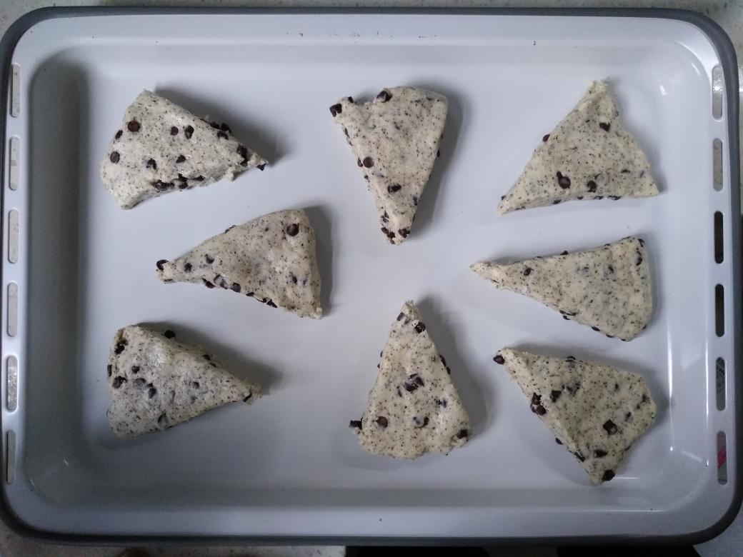 『浓郁摩卡风味』10分钟咖啡巧克力奶油司康松饼