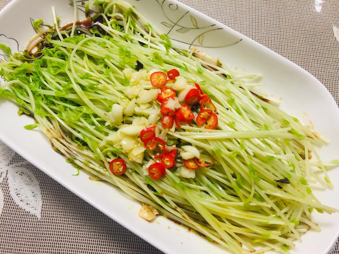 简单好吃的白灼龙须菜的做法