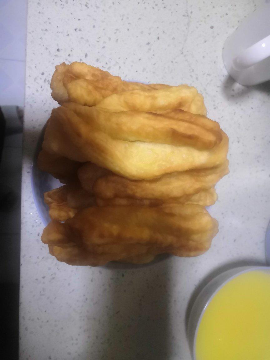 快手早餐～自制油条（酵母版，不含泡打粉、膨松剂）