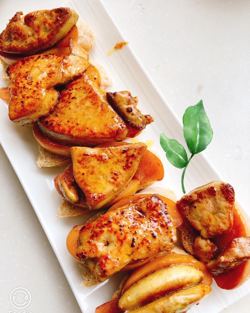 【法式煎鹅肝】只需轻松几步就能做出美味高颜值的法式煎鹅肝