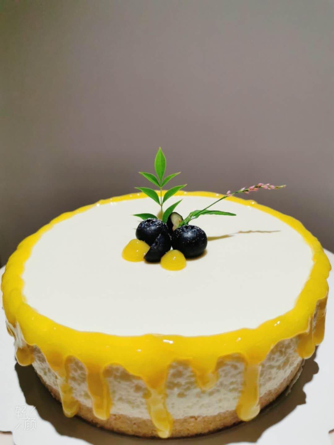 柠香榴莲冻芝士蛋糕（6寸）