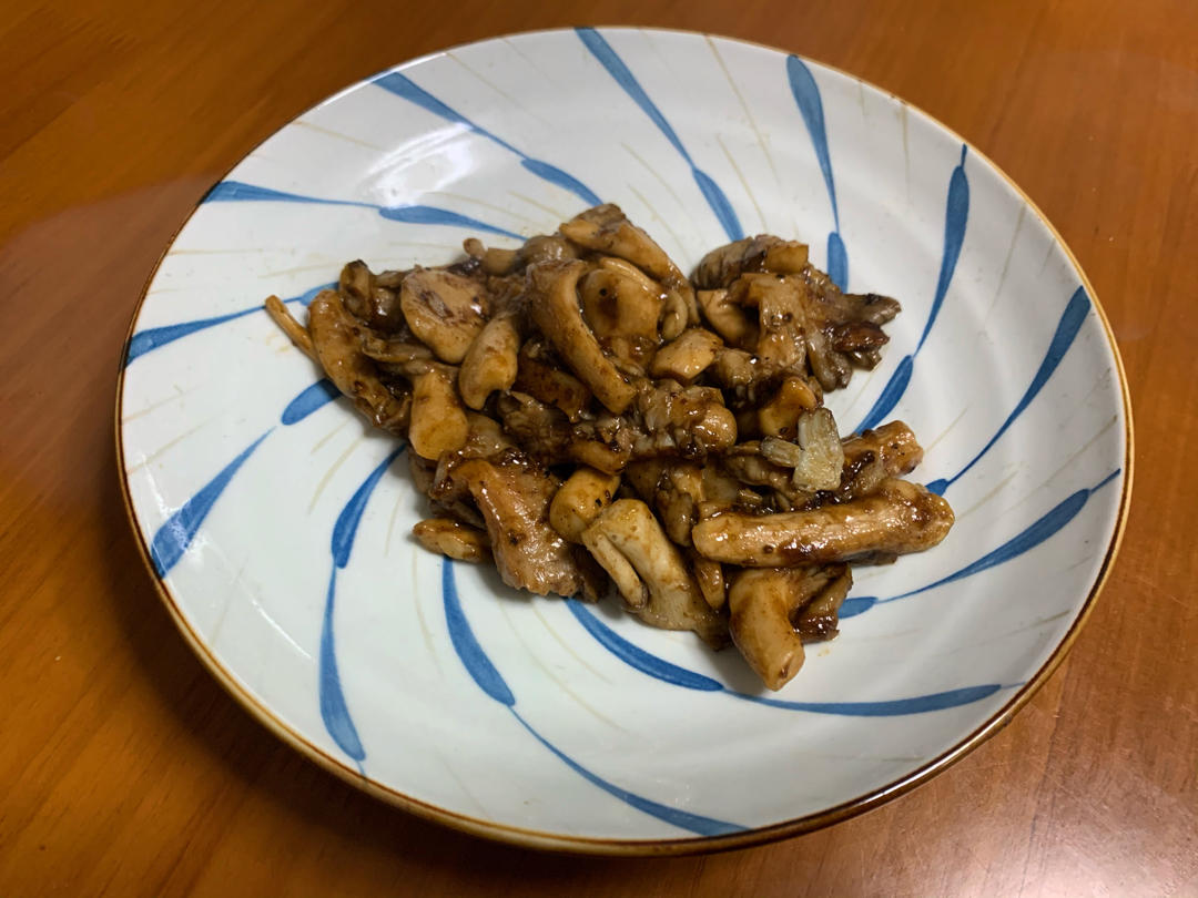 孜然黑椒杏鲍菇
