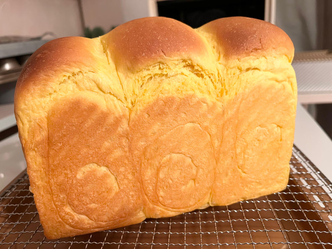 软绵香醇的南瓜吐司