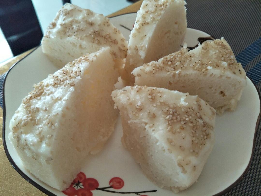 老南昌特色---米发糕/白糖发糕