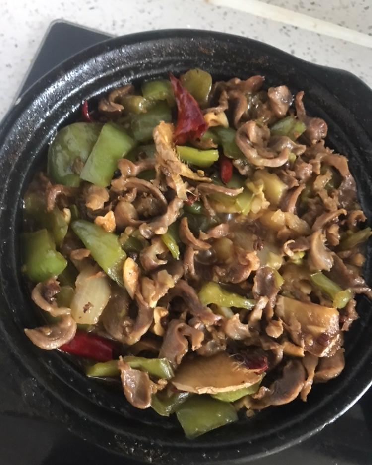 干锅麻香鸡胗