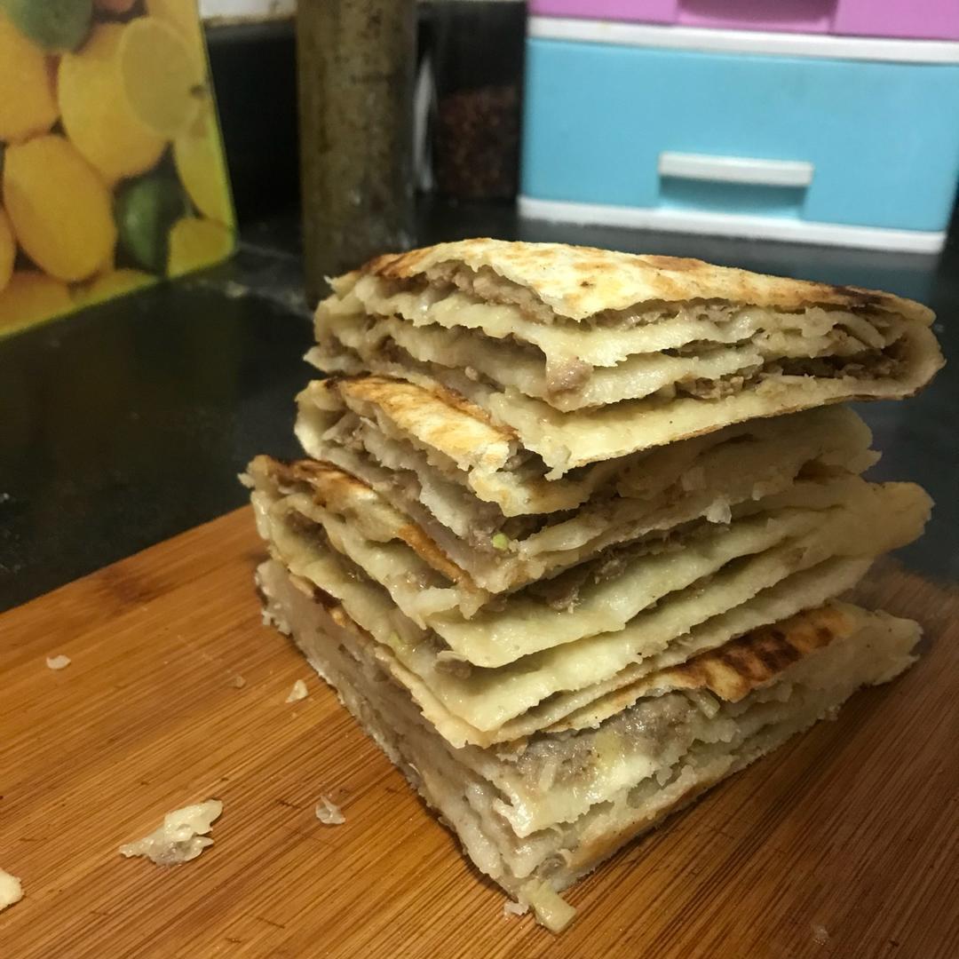 汤氏猪肉大葱肉饼