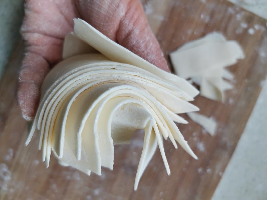 家庭自制手擀馄饨皮、云吞皮『超详细零失败』