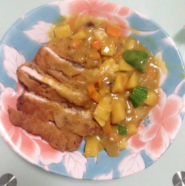 炸猪排咖喱饭