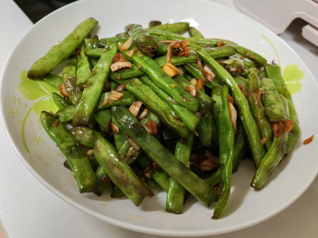 肉沫干煸豆角