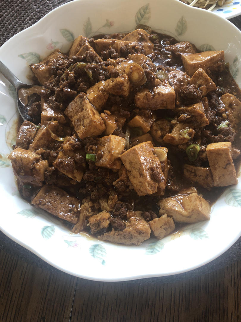 肉末豆腐👩‍🍳拌饭太好吃啦！手残党必学