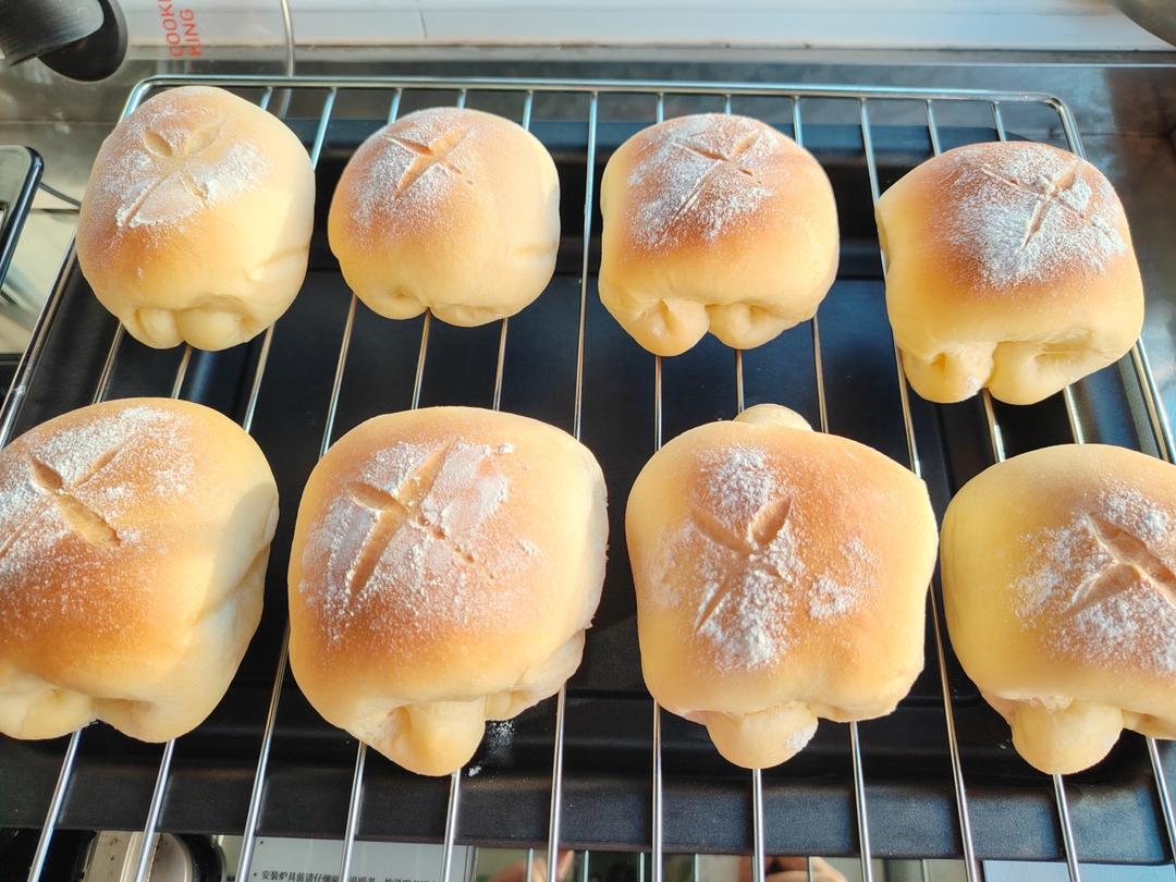牛奶面包卷 北鼎烤箱食谱