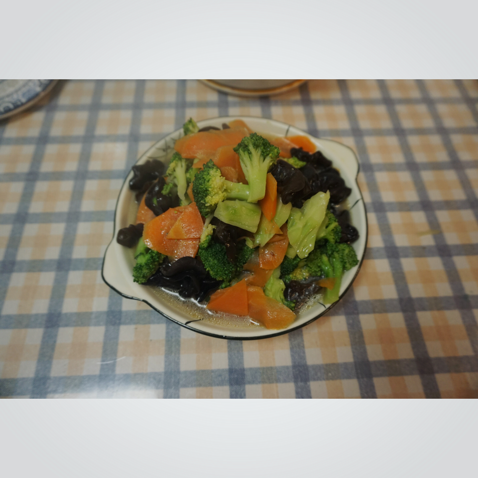 西兰花素炒