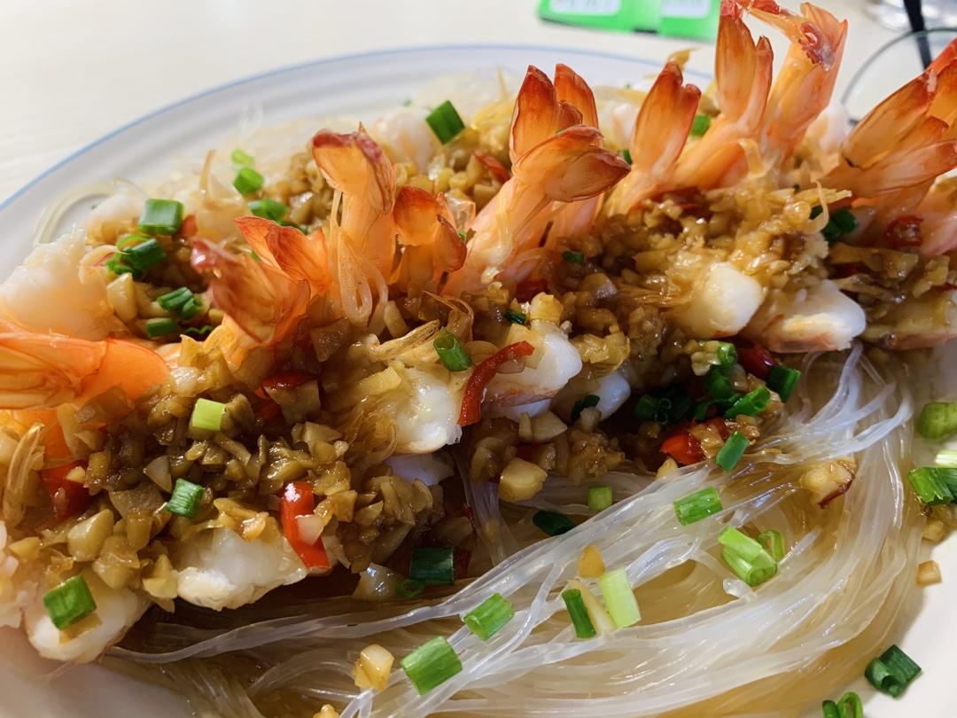 蒜蓉粉丝开背虾