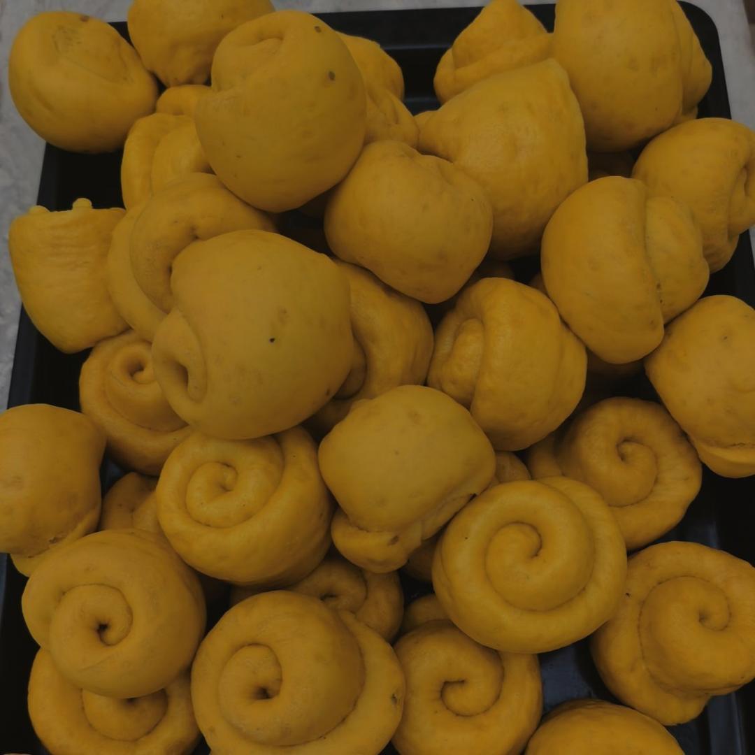 南瓜玫瑰花馒头