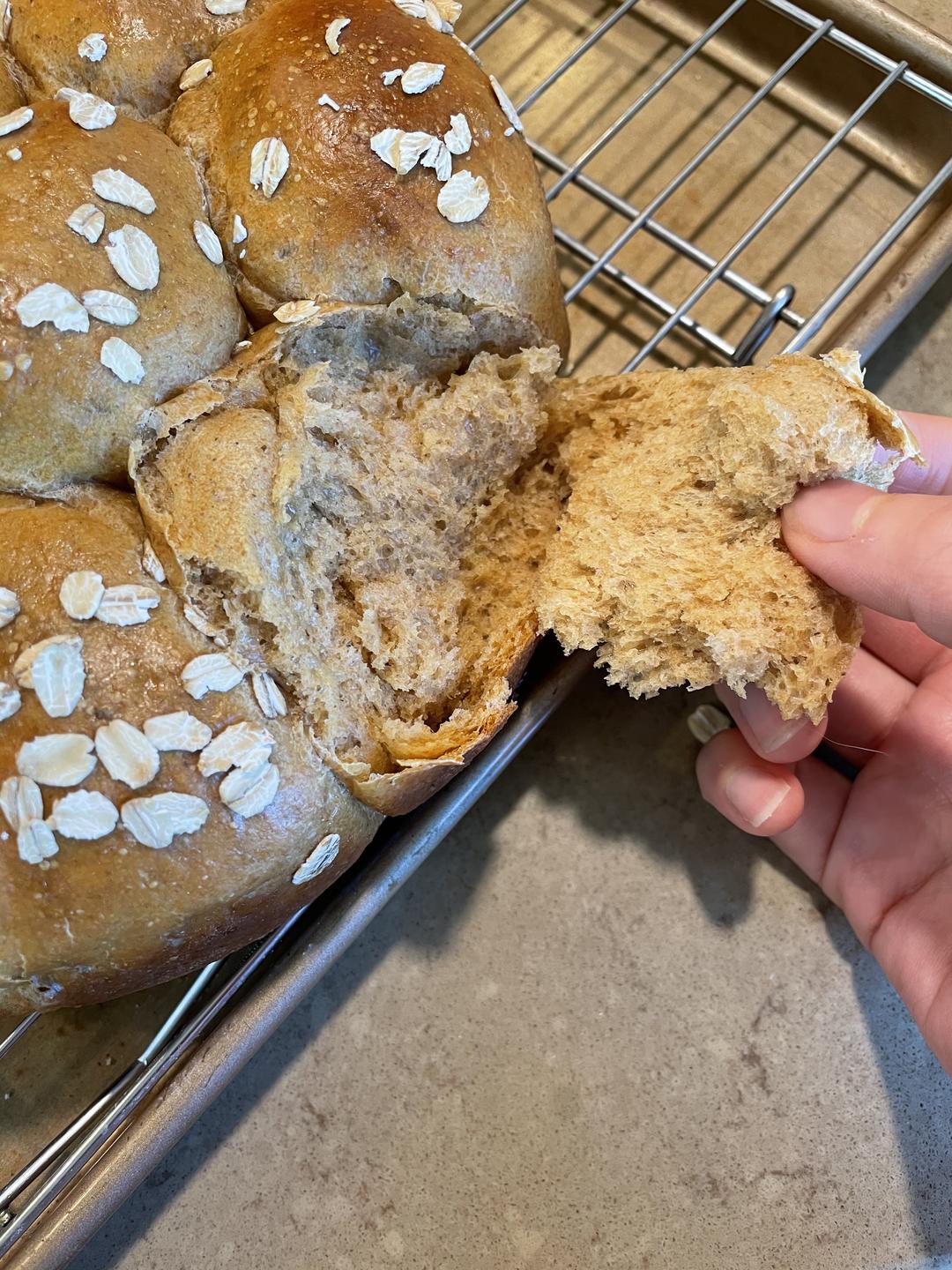 纯奶手撕吐司的做法 步骤1